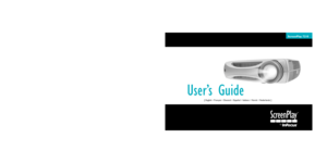 Page 1User’s Guide
InFocus Corporation
In the Americas:
27700B SW Parkway Avenue 
Wilsonville, Oregon 97070-9215
1-800-294-6400 
•503-685-8888
Fax: 503-685-8887
http://www.infocus.com
[ English • Français • Deutsch • Español • Italiano • Norsk • Nederlands ]
User’s Guide
ScreenPlay 7210In Europe:
InFocus International B.V.
Strawinskylaan 585
1077 XX Amsterdam
The Netherlands
Phone: +31 20 579 2000
Fax: +31 20 579 2999
In Asia :
238A Thomson  Road
#18-01/04 Novena Square
Singapore 307684
Telephone: (65)...