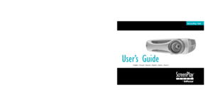 Page 1User’s Guide
InFocus Corporation
In the Americas:
27700B SW Parkway Avenue 
Wilsonville, Oregon 97070-9215
1-800-294-6400 
•503-685-8888
Fax: 503-685-8887
http://www.infocus.com
[ English • Français • Deutsch • Español • Italiano • Norsk ]
User’s Guide
ScreenPlay 7205In Europe:
InFocus International B.V.
Strawinskylaan 585
1077 XX Amsterdam
The Netherlands
Phone: +31 20 579 2000
Fax: +31 20 579 2999
In Asia :
238A Thomson  Road
#18-01/04 Novena Square
Singapore 307684
Telephone: (65) 6334-9005
Fax: (65)...