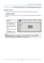 Page 28IN5312/IN5314 – User’s Manual 
  – 21  – 
ON-SCREEN DISPLAY (OSD) MENU SETTINGS 
OSD Menu Controls 
The projector has an OSD that lets you ma ke image adjustments and change various settings.  
Navigating the OSD 
You can use the remote control cursor buttons or the projector keyp ad to navigate and make changes to 
the OSD.  
 
1.  To enter the OSD, press the 
MENU button.  
2.  There are five menus. Press  the cursor  ◄► button to 
move through the menus.  
3. Press the cursor  ▲▼ button 
to move up...