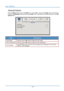 Page 33User’s Manual 
Advanced Features 
Press the Menu button to open the OSD menu. Press  ◄► to move to the  Image menu. Press  ▼▲ to 
move to the  Advanced menu and then press  Enter or ►. Press  ▼▲ to move up and down in the  Ad-
vanced  menu. 
 
ITEM DESCRIPTION 
Color Space  
Press the cursor ◄► button to adjust the color space.  
Color Temperature  
Press the cursor ◄► button to adjust the color temperature.  
Color Manager   Press  (Enter) / ►
 to enter the color manager menu. See page  27 for more...