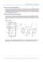 Page 14
IN1124/IN1126 – User’s Manual 
Remote Control Operating Range 
The remote control uses infrared transmissions to control the projector. It is not necessary to point the 
remote directly at the projector. Provided you are not holding the remote perpendicular to the sides or 
the rear of the projector, the re mote will function well within a radi us of about 7 meters (23 feet) and 
15 degrees above or below the projector level. If the pr ojector does not respond to the remote control, 
move a little...