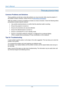 Page 43
User’s Manual 
– 36 – 
 
TROUBLESHOOTING 
Common Problems and Solutions 
These guidelines provide tips to deal with problem s you may encounter while using the projector. If 
the problem remains unsolved, contact InFocus at 
www.infocus.com/support. 
Often the problem is traced to something as simple as a loose connection. C heck the following before 
proceeding to problem-specific solutions. 
•  Use another electrical device to confirm that the electrical outlet is working. 
• Ensure the projector is...