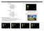 Page 66
EZ Media submenu
HoW t o uSe tH e me n u
Video menuPhoto menuAudio menuOffice viewer menu
General (i.e. using the remote control)
To enter Home Menu, use the • Auto Source button to change sources until Multimedia is reached.
Use • p/q to highlight the desired main menu option and press u to confirm the selection.
To playback media files, press • p/q to select [EZ Media] and press u to enter the data source mode. Then press 
p/q to select the desired data source and press u to enter the EZ Media...