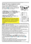 Page 6319
Simple PC mouse & keyboard control
When the projector’s USB TYPE B port and the 
computer’s type A USB port are connected and 
MOUSE is selected for the USB TYPE B item in the 
OPTION menu (67), the remote control will work 
like a simple PC mouse and keyboard.
(1) PAGE UP key: Press the PAGE UP button.
(2) PAGE DOWN key: Press the PAGE DOWN button.
(3) Mouse left button: Press the ENTER button.
(4) Move pointer:  Use the cursor buttons  
▲, ▼, ◄ and ►.
(5) ESC key: Press the ESC button.
(6) Mouse...