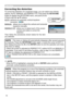 Page 7632
Operating
AUTO:  performs an automatic vertical keystone 
correction. (54)
MANUAL:    allows you to adjust the vertical and horizontal 
keystone manually.
PERFECT FIT:   allows you to adjust each of the screen 
corners and sides to correct the 
distortion.
• The menu or dialog will automatically disappear after several seconds 
of inactivity. Press the KEYSTONE button again, or point the cursor at EXIT in 
the dialog and press the ►or the ENTER button to end the operation and close 
the menu or...