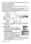 Page 8339
Operating
1.To start the MENU, press the MENU button. EASY MENU will appear just 
after the projector is powered on, otherwise the MENU you last used (EASY 
or ADVANCED) will appear
Using the menu function
2.(1)  Use the ▲/▼ cursor buttons to select an item 
to operate. If you want to make changes in the 
ADVANCED MENU, select the ADVANCED MENU.
(2)  Use the ◄/► cursor buttons to operate the item.
This projector has the following menus:  
PICTURE, IMAGE, INPUT, SETUP, AUDIO, SCREEN, OPTION, NETWORK,...