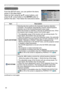 Page 9854
SETUP menu
ItemDescription
AUTO KEYSTONE 
Selecting this item performs the Automatic Keystone distortion correction. The projector automatically corrects vertical keystone distortion due to the (forward/backward) setup angle.When this function is selected, it will only be performed once. When the projector slant changes, perform this function again.
• The adjustable range of this function will vary among inputs. For some inputs, this function may not work well.• When the projector is in one of the...