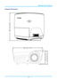 Page 62IN3138HD User’s Manual 
Projector Dimensions 
 
264.1mm [10.40]
285.1mm [11.22]
130.4mm [5.13]122.3mm [4.81]
 
–  55  –  