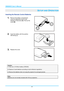 Page 17IN8606HD User’s Manual 
–10  – 
SETUP AND OPERATION 
Inserting the Remote  Control Batteries  
1.  Remove the battery compartment 
cover by sliding the cover in the 
direction of the arrow (A). Pull out the 
cover  (B). 
 
2.  Insert the battery with the positive 
side facing up. 
 
3.  Replace the cover. 
 
 
Caution:  
1. Only use a 3V lithium battery (CR2025). 
 
2. Dispose of used batteries accordi ng to local ordinance regulations.  
 
3. Remove the batteries when not usi ng the projector for...