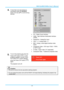 Page 20  – 13 – 
4.  If more than one input device is 
connected, press the SOURCE 
button and use ▲▼ to scroll among 
devices. 
 
 DVI : Digital Visual Interface 
 HDMI : High Definition Multimedia Interface 
(HDMI) 
 DisplayPort : DisplayPort input  
 VGA 1 / 2 : Analog RGB1 / 2 
 BNC : Analog / serial digital interface video 
inputs 
 Component Video : DVD input YCbCr / YPbPr, 
or HDTV input 
 S-Video : Super video (Y/C separated) 
 Composite Video : Traditional composite video 
5.  To turn the...