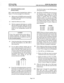 Page 71INSTALLATION 
Issue 2, May 1990 INTER-TEL PRACTICES 
GMX-48 INSTALLATION & MAINTENANCE 
D. EXPANSION MODULE (EXP) 
INSTALLATION 
6.10 
Install each EXP as described below. Refer to 
Figure 3-17 on the next page for an illustration. 
(1) 
(2) 
(3) 
Make sure the AC POWER switch is turned OFF 
Installing an EXP with 
the power on may damage 
the EXP and the KSlJ. 
Install the EXPs one at a time. 
With the component side facing out, carefully 
slide the EXP into place. Make sure that the 
connector on the...