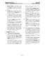 Page 265INTER-TELPRACTICESIMx/GMx 256 INS’IALLATION & MAINTENANCE
(4)
IJRS the pound (#)or asterisk (*) key to begin
the search. The closest match will be displayed
on your 
keyset. If you entered an invalid exten-
sion number, you will hear reorder tones. Repeat
step 2.
(5)(fdesi@ store the selected extension number in
a station speeddial location by pressing the de-
sired SD key. You hear 
confirmation tone when
the number is accepted.
(6)To automatically dial the extension number:
Press the IC key. If an...