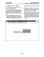 Page 64PROGRAMMING 
INTER-TEL PRACTICES 
Issue 1, August 1994 
IVX500 INSTALLATION & MAINTENANCE 
7. INTER-TEL LOGO WINDOW 
7.1 The logo window is the first window that is dis- 
played in any programming session. 0 
7.2 The window header contains three options: Sys- 
tem Programming, System Service, and Help. These op 
tions allow access to dropdown menus and can be 
selected by pressing ALT and the underlined letter (P, S, 
or H). The processes performed by these options are as 
follows: 
0 
System...