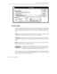 Page 95Chapter 5— Using Inside Track
87 Inside Track User Guide
Printer Setup
The window shown above appears when you select the Print Setup from the Location
pull-down menu or toolbar shown in the window on page 59 or the Setup command button
shown in the Print window on page 85. It is used for selecting the printer options as fol-
lows:
Printer:Select the option button for the Default Printer, or select the Specific Printer
option and use the drop-down list box to scroll to the desired printer.
Orientation:If...