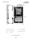 Page 16INTER-TEL PRACTICES DESCRIPTION 
SECTION 340-I 00-l 00 
Issue 3, April 1983 
a I PUSH BUTTON KEYPAD 
a 2 VOICE VOLUME CONTROL 
a 3 
IO CO. LINE KEYS a 4 5 SPECIAL FUNCTION 
KEYS 
a 5 
INTERNAL SPEAKER 
Figure 1-6. MPK/II 1032T Keyset 
Page 1-15  