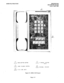 Page 18INTER-TEL PRACTICES DESCRIPTION 
SECTION 340-100-100 
Issue 3, April 1983 
PUSH BUTTON KEYPAD 
n 4 4 SPECIAL FEATURE 
KEYS 
n 2 VOICE VOLUME CONTROe 
n 5 IlPJTERWAL SPEAKER 
4 ‘20. LINE KEYS 
Figure 1-8. MPK/I 416T Meyset 
Page 1-17  