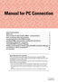 Page 11011.10 (Issue 1)CA92002-7706
Manual for PC Connection
Data Communication . . . . . . . . . . . . . . . . . . . . . . . . . . . . . . . . . . . . . . . . . .  1
Before use . . . . . . . . . . . . . . . . . . . . . . . . . . . . . . . . . . . . . . . . . . . . . . . . . . .  2
Flow of setup for da ta transfer (OBEX communication) . . . . . . . . . . . .  4
Flow of setup for data communication  . . . . . . . . . . . . . . . . . . . . . . . . . . .  4
Connecting up PC to the FOMA terminal  . . . . . . . . ....