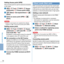 Page 7674
More Convenient
Setting Access point (APN)
Set an access point to use for external connection 
in AP mode.
am ef Toole 0 Wi-Fieb Access 
point(main)
e c Access points (APN)
b I [New]eSet required itemseC 
[Save]
cSelect an access point (APN)e C 
[Save]
PointKmopera U and mopera are registered by default. 
mopera U 128k is set as the access point (APN).
Setting access point
a m ef Toole 0 Wi-Fieb Access 
point(main)
e a AP mode ON or b AP 
local mode ONeYesBy default, a confirmation screen for using...