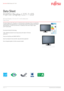 Page 1Data Sheet FUJITSU Display L22T-7 LED  
Page 1 / 4http://www.fujitsu.com/fts/displays
Data Sheet
FUJITSU Display L22T-7 LED 
All-round display: 54.6 cm (21.5-inch) widescreen
Ease of use
The Fujitsu Display L22T-7 LED comes in a 16:9 format with a trendy style. There is no compromise 
in picture quality and energy efficiency. It is the best choice to get Full HD resolution with reduced 
office desk space. It is easy-to-use and once it is installed you never have to adjust it again - 
proven Fujitsu...