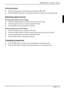 Page 21  MYRICA P42-1A / P42-2 / P50-2 
A26361-K1040-Z120-1-M119, edition 3  English - 19 
Deleting program 
►  Select the programme you want to delete with the buttons  / . 
►   Press the ERASE button (red). The selected pr ogramme is deleted from the programme list. 
Selecting signal source 
Selecting signal source for main display 
►  Press the SOURCE button in the upper section of the remote control. 
►   Choose the signal source  you require using the 
 button. 
►   Press the MENU button to activate your...