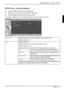 Page 29  MYRICA P42-1A / P42-2 / P50-2 
A26361-K1040-Z120-1-M119, edition 3  English - 27 
SETUP menu - advanced settings 
►  Press the MENU button to open the OSD menu. 
►  Mark the  SETUP menu item with the 
 /  buttons. 
►   Press the MENU button to activate the menu item. 
The buttons available to you for setting t he options are shown in the menu footer. 
  Translucent With this function you set t he transparency of the OSD menu 
Possible values:  Off, 1 - 7  
(Picture In Picture) 
With this function you...