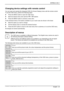 Page 25 MYRICA V40-1 
A26361-K1070-Z120-1-M119, edition 1  English - 23 
Changing device settings with remote control 
You can open and operate the integrated OSD (On Screen Display) menu with the remote control. 
To set the OSD menu, perform the following steps: 
►  Press the MENU button to open the OSD menu. 
►  Mark the desired menu item with the 
 /  buttons. 
►  Press the MENU button to activate a menu item. 
In the individual menus, the buttons available to you in each case are shown in the footer. 
►...