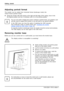 Page 18Getting started
Adjusting portrait format
The monitor can be rotated from horizontal format (landscape mode) into
vertical format (portrait mode).
►Grasp the monitor with both hands on the right and left edge of the casing, move it into
the highest position and turn it clockwise until it is in the portrait position.
For you to be able to display the screen contents in portrait mode, your graphics card
will also need to support this function or you will need to use special software.
In the OSD menu you...