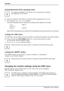 Page 24Operation
Activate/deactivate ECO operating mode
The power consumption of the device can be decreased by reducing
the brightness of the picture.
►Press the Forwards / ECO button to switch the ECO operating mode on or off.
The messageAction was executedappears.
If the ECO operating mode is activated, the following OSD settings are changed:
Colour
temperature6500 K
Brightness
reduced
After the ECO operating mode is switched off, the brightness previously set by the user is restored.
Locking the OSD menu...