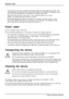 Page 12Important notes
• The device must only be operated in landscape mode (0°) and portrait mode (90°). The
control buttons are located in the middle of the bottom of the monitor in landscape mode
(0°) and at the left-hand side of the monitor in portrait mode (90°).
• Store this manual close to the device. If you pass the device on to third parties, you should pass this manual on with it.
• We recommend that you place your device on a durable, non-slip surface. In view of the many different ﬁnishes and...