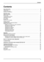 Page 7Contents
Contents
Your LCD screen... ..................................................................... 5
Target group ............................................................................ 5
Further information ...................................................................... 6
Notational conventions.................................................................. 6
Important notes ........................................................................ 7
Safety instructions...