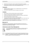 Page 21
Safety/Regulations Español - 3 
Fujitsu 15 
●  Al seleccionar el cable, tenga en cuenta la  corriente nominal requerida por el aparato. 
●
  Si fuera necesario, substituya el cable de alimentación origi nalmente suministrado por un cable 
de alimentación de tres polos con to ma a tierra homologado para su país. 
Transporte 
●  Transporte el monitor con cuidado y solo  en su embalaje original o en otro adecuado que 
ofrezca protección contra golpes. 
●   Procure que no se caiga nunca el monitor LCD...