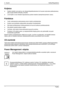 Page 50
3 - Suomi Safety/Regulations 
44  Fujitsu  
Kuljetus 
●  Kuljeta näyttöä varovasti ja vain alkuperäis pakkauksessa tai muussa sopivassa pakkauksessa, 
joka suojaa laitetta kolhuilta ja iskuilta. 
●   LCD-näyttö ei saa missään tapauksessa  pudota maahan (lasinpirstoutumisen vaara). 
Puhdistus 
●  Vedä verkkopistoke pistorasiasta ennen näytön puhdistamista. 
●
  Kotelon saa puhdistaa sisäpuolelta ainoastaan huoltoteknikko. 
●
  Älä käytä puhdistukseen hankausaineita ta i muovia liuottavia...