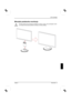 Page 221
LCD monitorja 
Izdaja 2 Slovensko - 9 
Montaža podstavka monitorja 
!
Površina zaslona LCD monitorja je obþutljiva na pritisk in praske. Zato postavljajte monitor 
pri montaži ali demontaži podstavka monitorja na mehko podlago. 
 