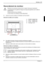 Page 37Moniteur LCD 
Edition 2 Français - 5 
Raccordement du moniteur 
!
Respectez les instructions données dans le chapitre "Remarques importantes". 
La conformité CE et la qualité de l’image sont uniquement garanties avec le câble de 
données fourni. 
N'obturez jamais les trous d'aération ! 
La fiche secteur de l'ordinateur doit être débranchée ! 
y Assurez-vous que le moniteur et l'ordinateur sont hors tension. 
Brancher les câbles sur le moniteur 
1=POWER CONNECTOR 
2=AUDIO...