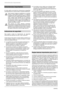 Page 106Advertencias importantes
2ESPAÑOL
Advertencias importantes
En este capítulo encontrará las indicaciones de seguridad
que deberá tener en cuenta al utilizar su aparato de televisión.
Evite mantener imágenes congeladas en su pantalla
durante un largo espacio de tiempo, p. ej. imágenes
congeladas de vídeo, etiqueta de cadena o similares
(máximo una hora). ¡Estas imágenes pueden perma-
necer visibles! Evite también que se mantenga
durante mucho tiempo en un modo de imagen en el
que aparezcan barras negras...