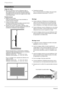 Page 78Préparations
8FRANÇAIS
Préparations
Angledevision
DBien que le téléviseur à écran LCD/plasma offre un
grand angle de vision, pour maximiser ses performan-
ces l’angle doit être tout à fait droit. Orientez le téléviseur
LCD/plasma écran en fonction de l’angle de vision utilisé
le plus fréquemment.
Positionnement
DRéflexiondelalumière
Evitez de positionner l’écran en face de fenêtres ou
d’autres sources lumineuses.
DAccès à l’arrivée du secteur
L’arrivée du secteur et le commutateur principal doivent
être...