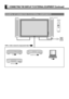 Page 14E-14
CONNECTING THE DISPLAY TO EXTERNAL EQUIPMENT (Continued)
EXAMPLE OF CONNECTION TO EXTERNAL COMPONENTS
Remote
control DisplaySpeaker (optional)
Speaker
VCR or other external components See P. 
VCR E-15
DVD player 
Satellite tuner E-17
PC E-18
&17)&07	@
03.1.16, 11:50 Page 14EPCF1BHF.BLFS+11$
 