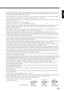 Page 3E-3
English
14) Refer all servicing to qualified service personnel. Servicing is required when the apparatus has been damaged in any way, such as power-
supply cord or plug is damaged, liquid has been spilled or objects have fallen into the apparatus, the apparatus has been exposed to rain
or moisture, dose not operate normally, or has been dropped.
–Unplug this product from the wall outlet before cleaning.  Do not use liquid cleaners or aerosol cleaners.  Use a damp cloth for cleaning.
–Do not use...