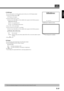 Page 37English
E-37
•D-SUB Input
You can use this option to select the signal system it will receive to D-SUB Input terminal.
(1) Select D-SUB Input and press 
.
D-SUB Input screen appears.
(2) Select the signal system to receive.
Each time you press 
 or , one of the available choices appears in the following sequence:
RGB-PC
 Decoder
RGB-PC: For using RGB for PC.
Decoder: For using digital broadcast tuner.
(3) Press 
 or  to select Mask.
(4) Select Decoder by FUNCTION to set up Mask.
Each time you press 
 or...