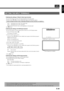 Page 41English
E-29
* On-screen information disappears if you do not take any action for about 60 seconds.
*Functions may not be available with some models and some device options.
*The adjustment range varies with the display signal. You can adjust the display quality to the value you want within the adjustable range.
SETTING THE INPUT TERMINALS
•Selecting the settings of Video/S-video Input terminal
You can use this option to select the color format appropriate for the input signal.
Each time you press 
 or ,...