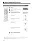 Page 32E-32
BASIC OPERATIONS (Continued)
ADJUSTING THE RECTANGULAR DISTORTION OF THE PICTURE
1
Press \.
The adjustment menu display appears.
2
Press CD to select "Correct Keystone".
3
Press 