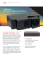 Page 1Introducing the LPF-D711 high-definition LCD
front projector for home theater.
The picture
quality of this new LCD projector is among the worlds best.
Using three 1920 x 1080 true high-definition LCD panels
yielding 1,200 ANSI lumens, the LPF-D711 displays sharp,
bright, color-rich images for a truly cinematic experience.
Equipped with the breakthrough AVM-IIdigital video
processor and with its 12-bit processing the LPF-D711 is
capable of displaying up to 68.7 billion colors. Both SD and
HD content are...