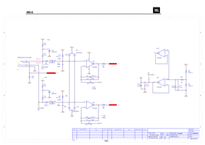 Page 102
ABC D
DCBA
R4510.0k 1%
R42
47.5k 1% 0603
C28
1uF
1234
J1 PHONOJACK SJ-3524-SMT
C30
220uF/10V
R47
1.00k 1%
R1
2.21k 1% RC0603-SSR2
4.3k
C61 220pF
3
1
2D25
BAV70/SOT
C2
1uF
R48
1.00k 1%
R49 NC
3
1
2
D26
BAW56/SOT
R6
2.21k 1% RC0603-SS
C331
0.1uF
C37
680pF
0603
R3
100R5
4.3k
R46
10k
R51
100
C49220pF
R27
47.5k 1% 0603
C33
10uF
R44 NCR50 10.0k 1%
C24
680pF
0603
C27
0.1uF
C3
220uF/10V
R302
47k
1TP3
TEST POINT
R4
100
R41
100
C85
10uF
8P5VA8P5VA
AGND
AGNDAGND
AGND8P5VA
8P5VAAGND
4P25V4P25VAGNDAGND
8P5VAAGND...