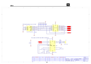 Page 96
1
2
3
4
56
ABC D
6
5
4
3
2
1
D
CBA
TDO_BUFFTCK_RET
JTAG_TRSTJTAG_TMSTDO_BUFFTCK_RETJTAG_TCKJTAG_TDIJTAG_EMU0JTAG_EMU1JTAG_TDOC328
0.1uF (DNP)
C199
0.1uF
C330
0.1uF (DNP)
C327
0.1uF (DNP)
C329
0.1uF (DNP)
OE1
11A4
81A1
21A3
62A3
152A1
112A4
172A2
131A2
4
OE2 191Y4121Y1181Y3
142Y352Y192Y432Y2
71Y216
VCC 20GND
10
U22
74LVC2244A
123 J10
B3P-BC-2 (DNP)
EN
1C1+
2V+
3C1-
4
C2+ 5C2-6
V-
7
Rin 8
Rout
9
INVALID 10
Din
11ForceOn
12
Dout 13
Gnd
14VCC 15
ForceOff
16 U27
MAX3221 (DNP)
VCC
5GND
4GND
8KEY
6GND
10GND...