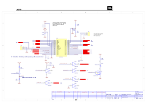 Page 98
1
2
3
4
56
ABC D
6
5
4
3
2
1
D
CBA
POW_EN#DSPRESET
DSPLY_PWR_EN#PWRAMPMUTE
LED_EN
LED_EN
5V_IPOD_EN#
DSPLY_PWR_EN#
DSPRESET
POW_EN#
PWRAMPMUTE
5V_IPOD_EN#
VTEMP
VTEMP
R232 680
3
4
U10B
74HCU04
32
1
Q3
MUN5214T1
P0.1
1P0.0
2GND
3D+
4D-
5VDD
6REGIN
7VBUS
8/RST/C2CK
9P3.0/C2D
10P2.7
11P2.6
12P2.5
13P2.4
14P2.3
15P2.2
16
P2.1 17P2.018P1.719P1.6
20P1.521P1.422P1.323P1.2
24P1.125P1.026P0.727P0.6
28P0.529P0.430P0.3
31P0.232
U23
C8051F347
5
6
U10C
74HCU04
1
TP11 TEST POINT
C391
0.1uF
C304
0.1uF
t
RT11...