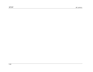 Page 97SETUPJBL Synthesis
3-58 