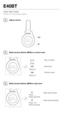 Page 4Quick Start Guide 
Guide de démarrage rapide
E40BT
Adjust volume4
Multi-function Button (MFB) to control music5
Multi-function Button (MFB) to skip track6
Play or Pause
Next track
Previous track
Press
Press x2
Press x3
Skip track forward
Skip track backward
Press  + 
Press and hold
Press  x2 + 
Press and hold 