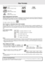 Page 6E - 5
The unit can playback discs bearing any of the following marks:
Region Management Information
Region Management Information: This unit is designed and manufactured to respond to the Region Management
Information that is encoded on DVD discs. If the Region number printed on the DVD disc does not correspond
to the Region number of this unit, this unit cannot play that disc.
The region number of this unit is 2.
Disc Function or Operation that is Not Available
When the  symbol appears on the TV screen,...