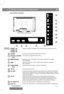 Page 65Органы управления телевизором
НАЗНА ЧЕНИЕ Р АЗЪЕМОВ
-  входы для HDMI, ин терфейс для п ода чи сигнала вы сок ой ч етк ости
-  ант енный в хо д (75 Ом)   
HDMI1 IN,
HDMI2 IN,
HDMI3 IN
EARPHONE
    OUT
AV OUT RF IN
VGA IN
214
123
4
6
10
12
11
13
3
РС AUDIO INSCART-  ра
зъем для п одк лю чения к з вук ов ой к арте к омпью тера
8
9
7
 -  выходные разъемы телевизора для подключения внешнего монит ора
    (композитного видеосигнала и левого/правого аудиоканалов). Подклю-
    чение осуществляется с помощью...