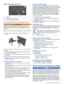 Page 6Garmin Drive 60 Device OverviewÀPowerkeyÁMini-USBpoweranddataportÂMapanddatamemorycardslot
Connecting the Device to Vehicle Power
 WARNING
Thisproductcontainsalithium-ionbattery.Topreventthe
possibilityofpersonalinjuryorproductdamagecausedby
batteryexposuretoextremeheat,storethedeviceoutofdirect sunlight.
Beforeyouuseyourdeviceonbatterypower,youshouldchargeit.
1PlugthevehiclepowercableÀintotheUSBportonthe
device....